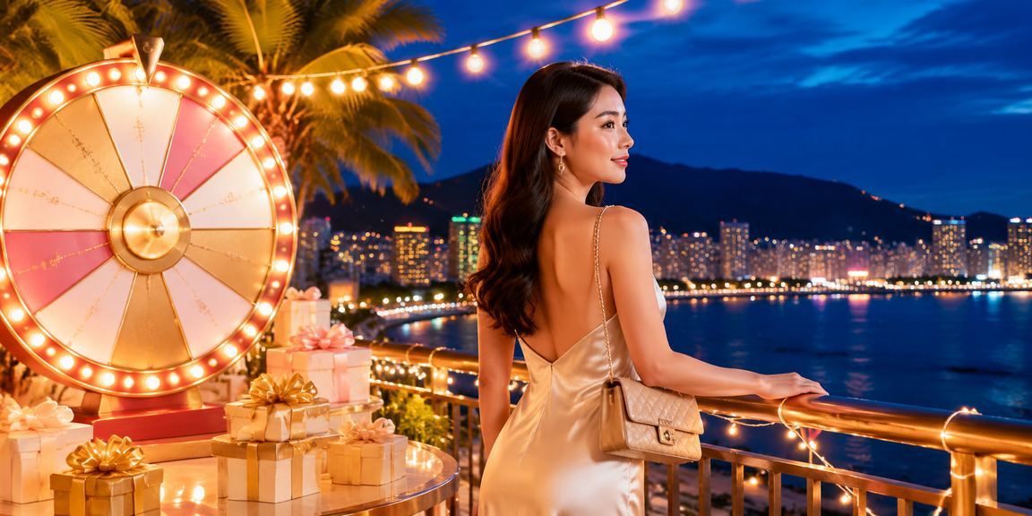 Người chơi trải nghiệm slot máy và roulette tại bãi biển Phú Quốc